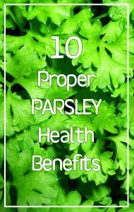 parsley-health-benefits