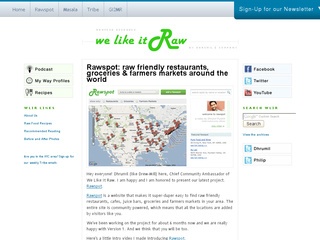 Raw Food Websites